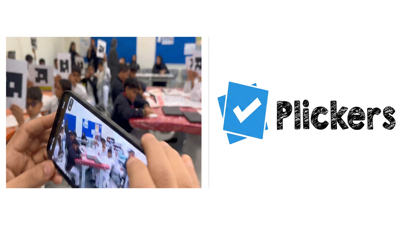 استراتيجية التعلّم التفاعلي Plickers